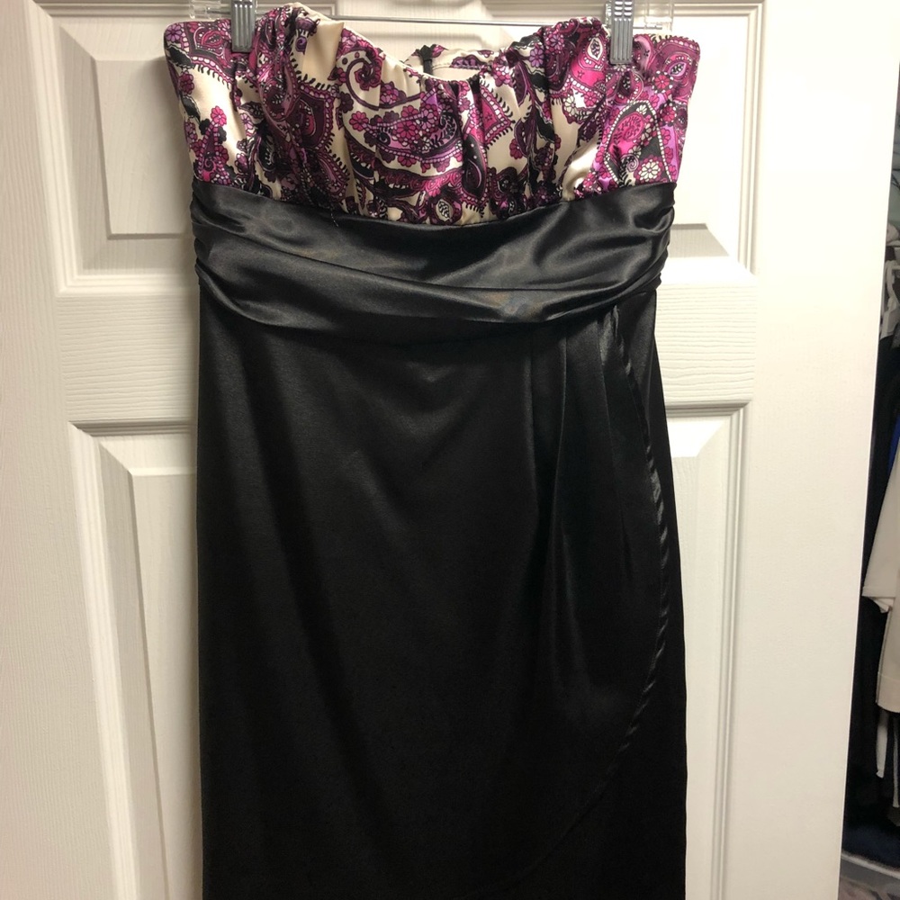 Strapless party dress